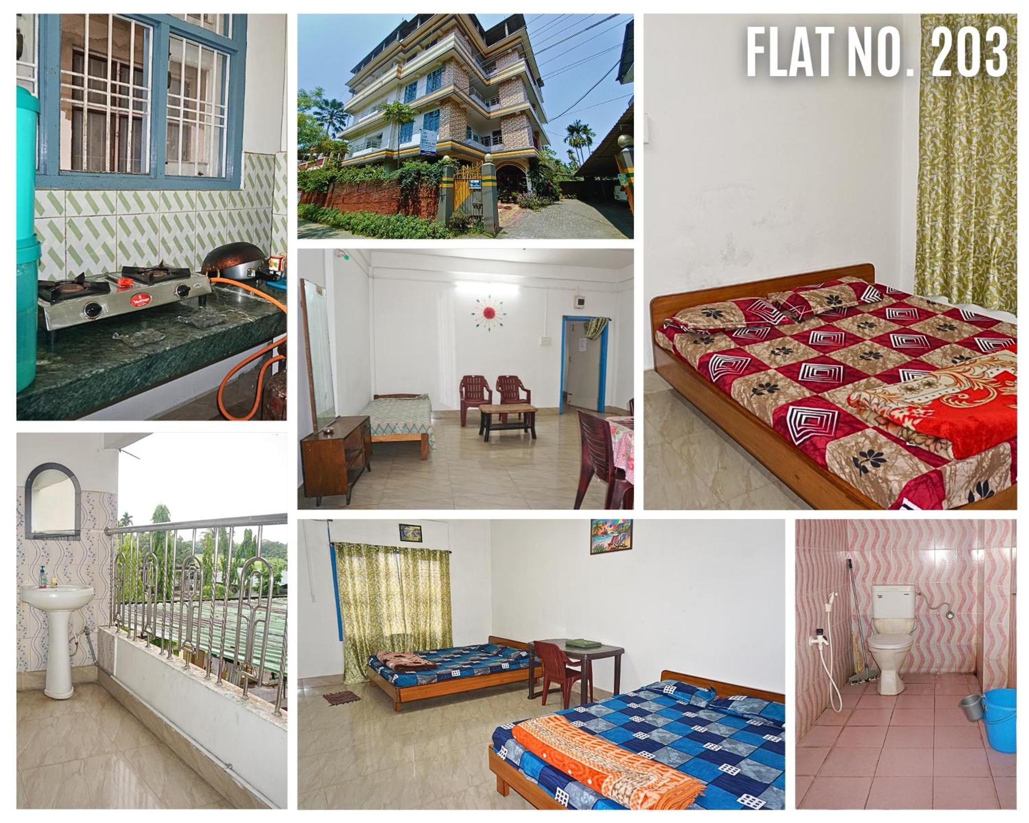 Taj Residency Holiday Homestay -Entire 1Bhk & 2Bhk Private Apartments -Call 767Ooo54Oo Jorhāt Buitenkant foto